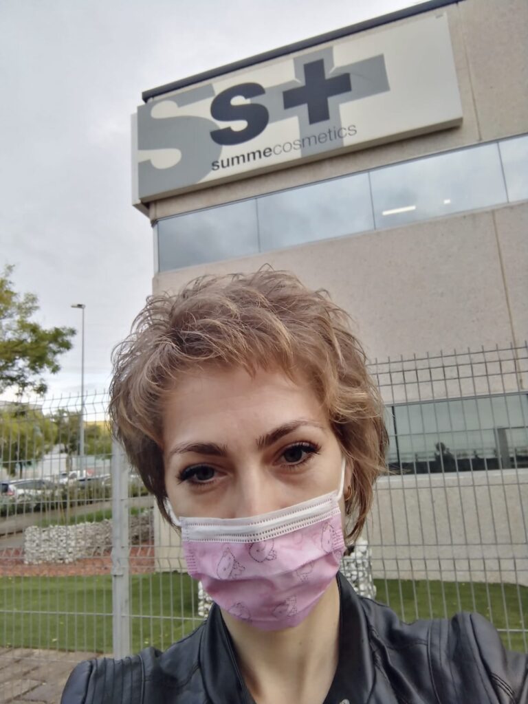 Ioana Gherghe Curs internațional formare Summecosmetics, Spania