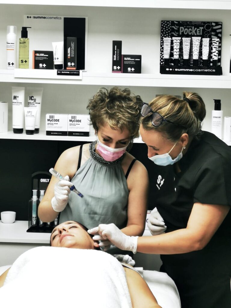 Ioana Gherghe Curs internațional formare Summecosmetics, Spania