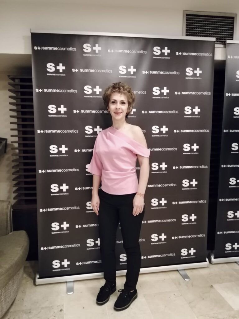 Ioana Gherghe Curs internațional formare Summecosmetics, Spania
